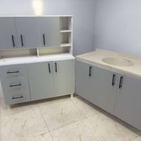 تخفيضات معمل القمه 😁🫶 كاونترات خشب الاسعار 270 الف توصيل اكو للحجز وات...