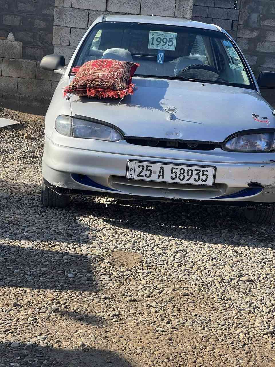 سياره هونداي للبيع موديل ٩٥ سياره جاهزه من كلشي بس محرك يبخر قليل سياره تحويل مباشر سنويه لل ٣٠  السعر 28 وبيها مجال /لاستفسار /***********
