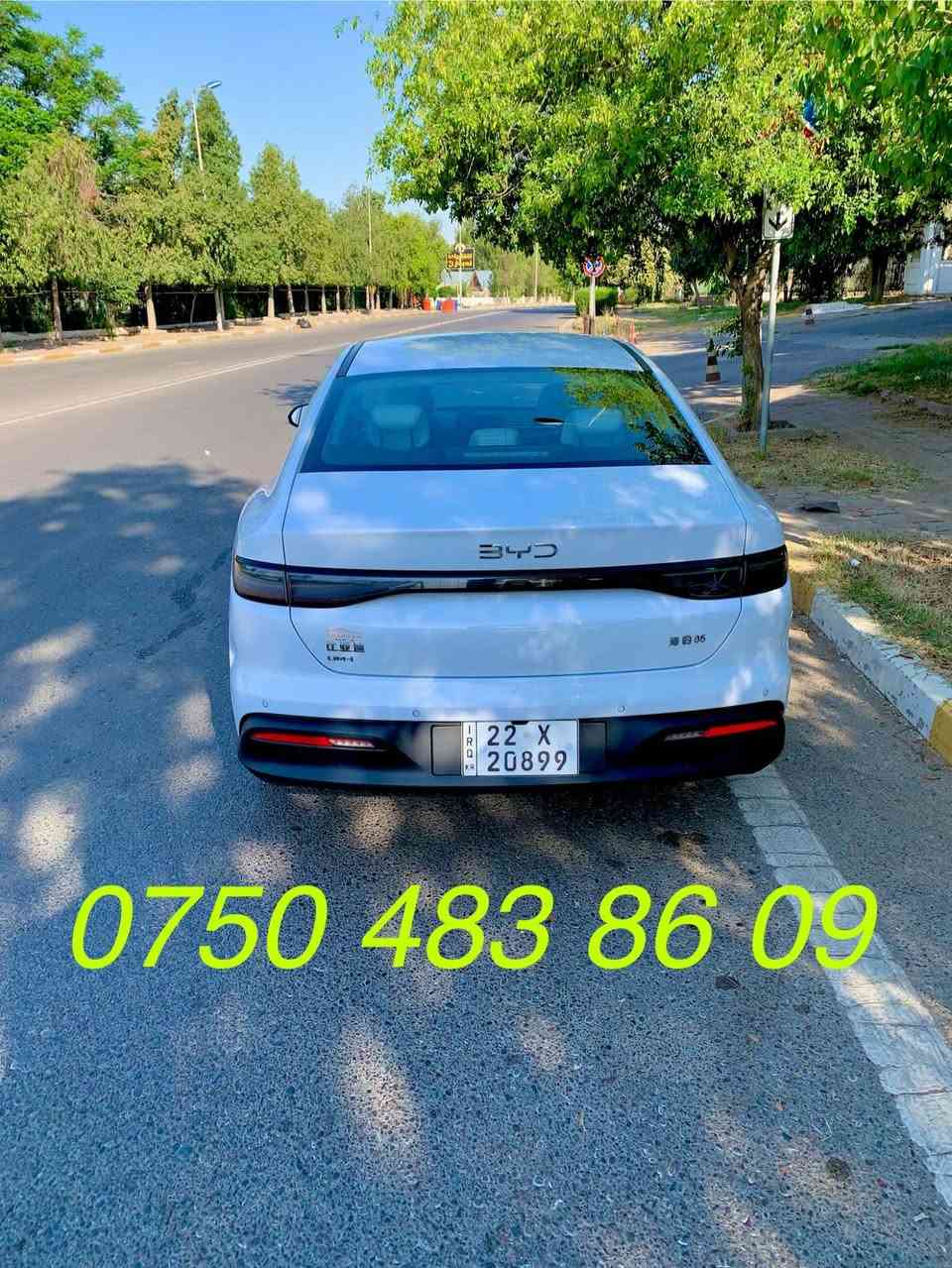 BYD seall 05 مۆدێل 2025
بۆ فرۆشتنە 🚕🚙🚗

هیچی نییە تەنها یەک بست PDRی هەیە .
بێ سبوغ بێ ناو گرتن بەشەرت 💥
سەیارەکە هەموو شتێکی بەشەرتە
سعر شۆک ( 127 ) 💰مجالێکی برایانە
تکایە گەر بەدڵت نییە تێل مەکە⁉️
کۆرەک واطس أپ 0750483XXXX
عنوان سەیارە لە هەولێرە أربيل, العراق
