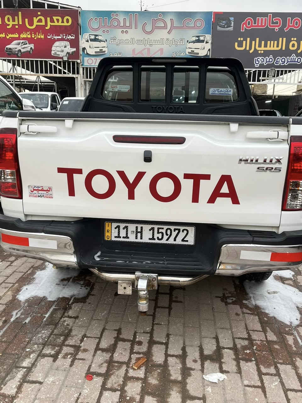 بيكم هايلوكس 2017 سياره جديده بيهه شويه صبخ بصفحت البدي مكينه مكفوله صدر جديد دوشمه جديده تخم تاير سياره ما متعوبه كير اكسل كفاله مكان بغداد سعر انتصل ‭0771 723 6021‬
