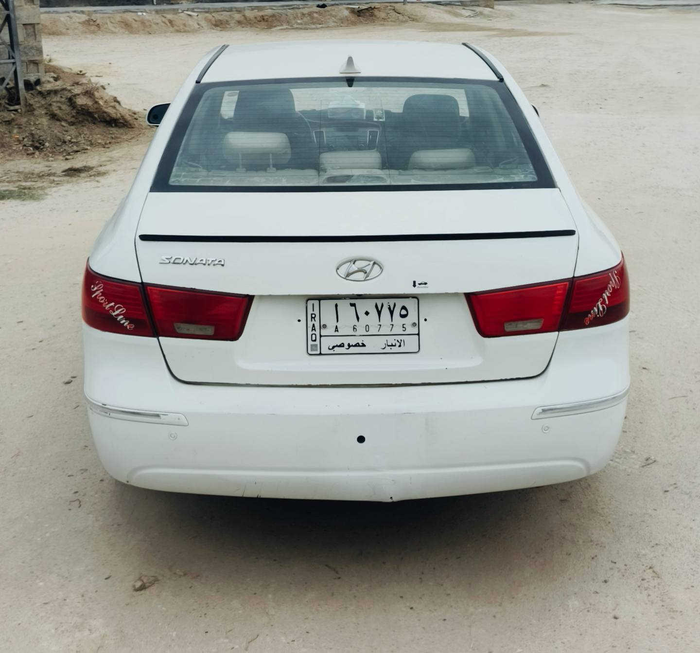 سياره سوناتا موديل 2009 وارد أمريكي محرك 2400 سياره مصبوغه عام بدون ضرر مصبوغه صبغ جماليه كير محرك مكفول سعر $105$ عنوان لانبار الفلوجه رقم الهاتف ***********---***********6
