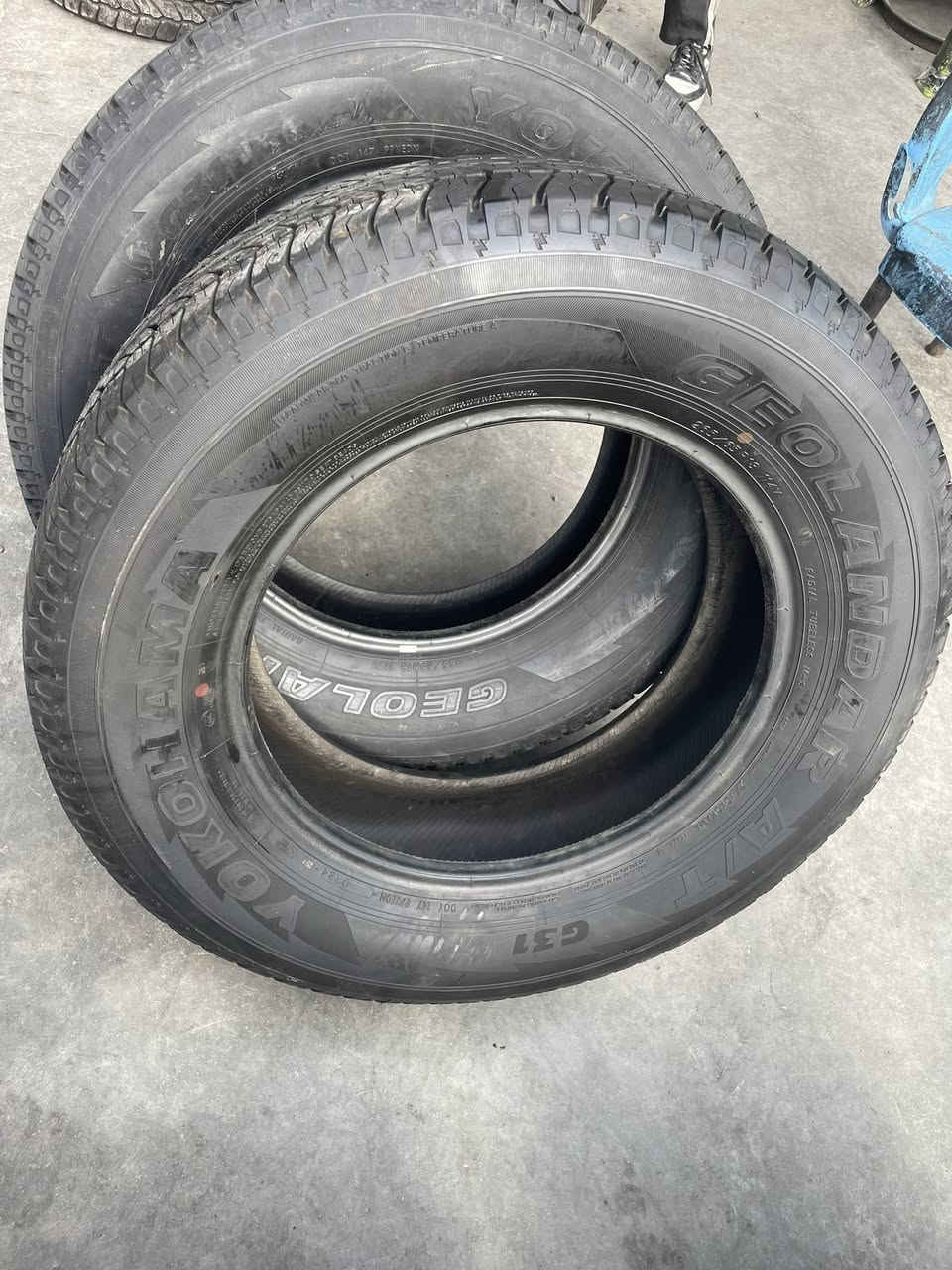 تاير يوكوهاما جديد الحجم 18 سعر الزوج 240 الف مكاني مجمع مشن بغداد يوجد توصيل لجميع محافظات متوفر جملة و مفرد ***********
