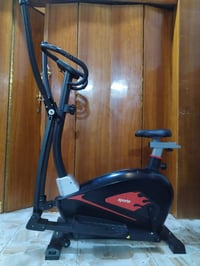 جهاز رياضي نظيف جداً استعمال قليل السعر 120بي مجال رقم الهاتف 07803084...