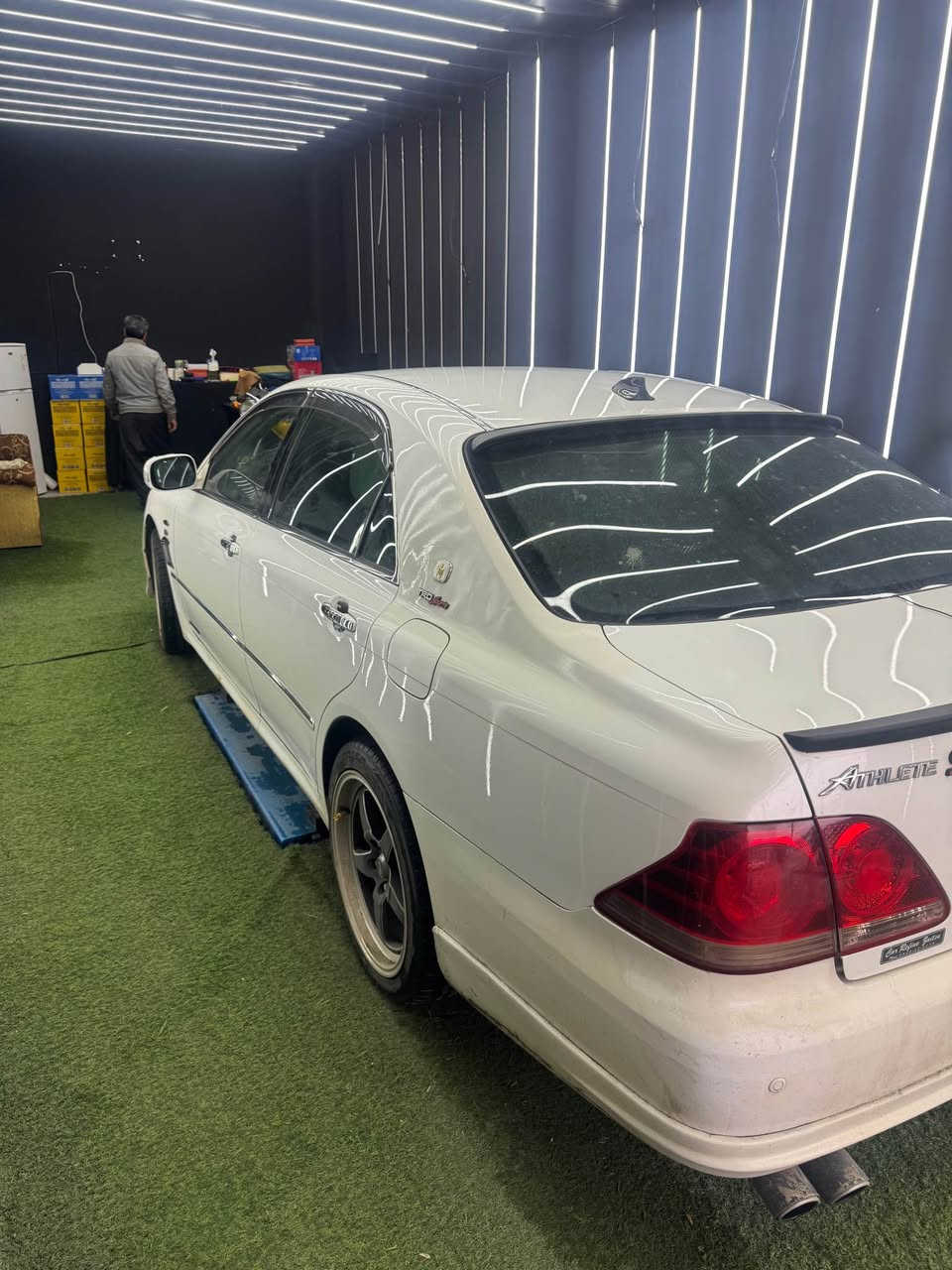 شاهینە سپۆڕت مۆدێل2007
180 گێر گەورە مەکینە بجوک
موس بێ بۆیاخ 
چڵد و هیتەر ئاوێنە ئیشارەت
ویلی وێلد 
لیدی ١٨ پارجەی بۆ بەسراوە
کامل جوانکاری باڵ سەرجام و سنوق
بەفرماڵە. و دەعمی سپۆڕت
سەیارەکە هی ماڵی خۆمە کامل مەسرف کراوە
سعری 73$ گەڵاو مەجال
شوێن سەیدسادق
***********
*********** حلبجة, السليمانية
