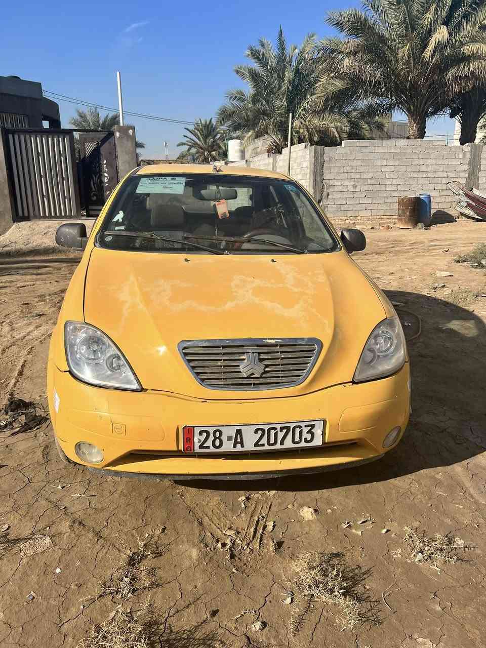 السلام عليكم
للبيع موديل2013 
مكفولة من الضربه والصبغ والتبديل 
سنوية 2030 
رقم انكليزي نجف 
مكينه وكير كفاله لا تبخير ولا تنقيص
حدادية جديدة 
مكانها الديوانيه 
سعرها38 وبيها مجال 
***********
