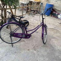 باسكل بناتي لون بنفسجي جديد عوزة بس هوة تايرات سعر 90 وبي مجال مكاني ب...