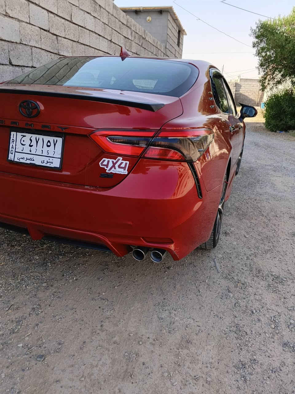 السلام عليكم
كامري موديل 23 
S اي
معوقين نينوى
الضرر حافه البونيد فقط 
بدون ايرباك بدون دواخل شرط 
السياره جديده بمعنى الكلمه 
مال جناي 
كير محرك شرط
صدر شرط تبريد شرط
ماشيه 50الف 
وكاله باسم المشتري عامه 
السعر 185 
الشرقاط اسديره وسطى 
نقد فقط 
للاستفسار ***********
