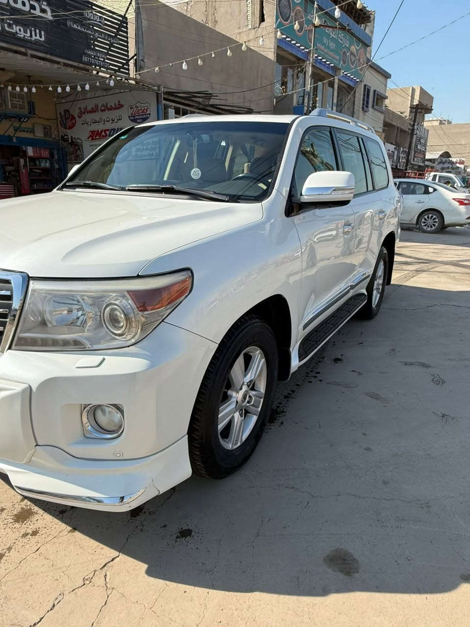 لاندكروز 2014 بريمgxr
محرك 6 سلندر 4000
فتحة
بصمة
طفاية بلصدر 
حساسات امامي خلفي 
زراك لايت 
كير ومحرك مكفول 
وباقي المواصفات المعروفة
السونار مرفق بلصور 
السعر 345 وبيها مجال بسيط
مكاني بغداد ***********
