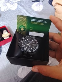 ساعات رولكس  مختمه سير وضهر وجامه  رنك دوار سل ستيل ضد الماء طلاء ثابت...