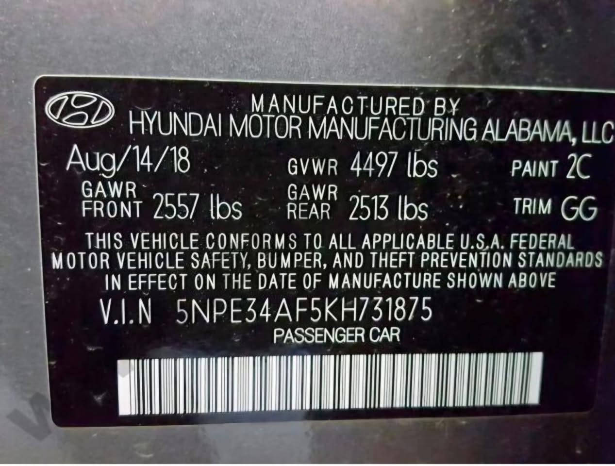 سلام عليكم سوناته موديل ٢٠١٩ بغداد دولي ماشي ٦٩ بدون صبغ حدثها دعاميه بصمه وايل كاب تبريد قطعتين واير اليس محركه ٢٤٠٠ السيارة جديد مال جناي بيها بار شبر بلدوسا السعر ١٦٥ بيها مجال الون سلفرتخم تاير محرك حددية بعد بضمان ماشي ٦٩ /*********** اتصل/*********** واتساب بغداد الجديدة
