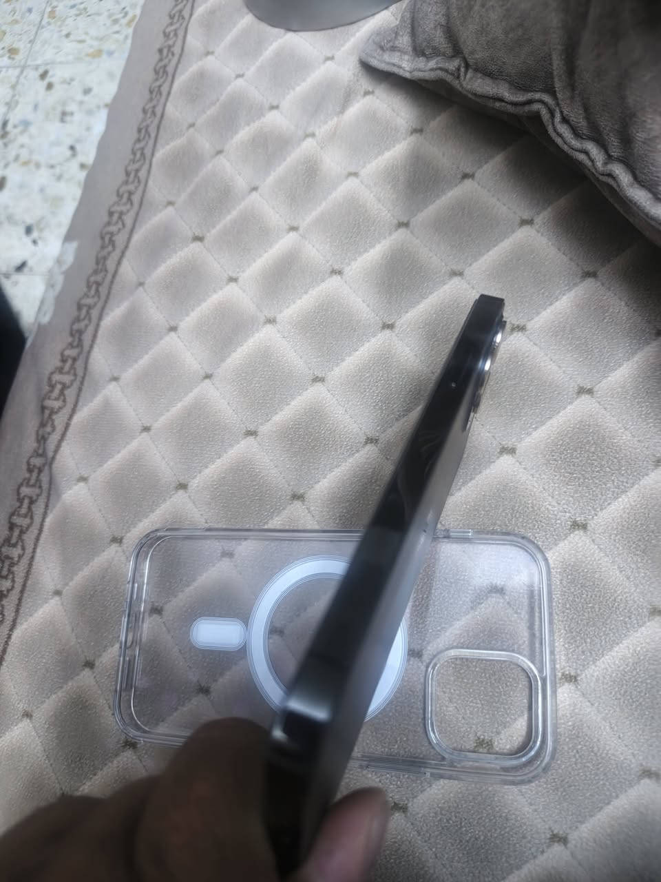 ايفون 12 برو نضافه فول ميه بال ميه بطاريه 91 جهاز كله بلادي تفحص وين متريد  وتر بروف
ذاكره 128
السعر 375

الزعفرانيه 

***********
