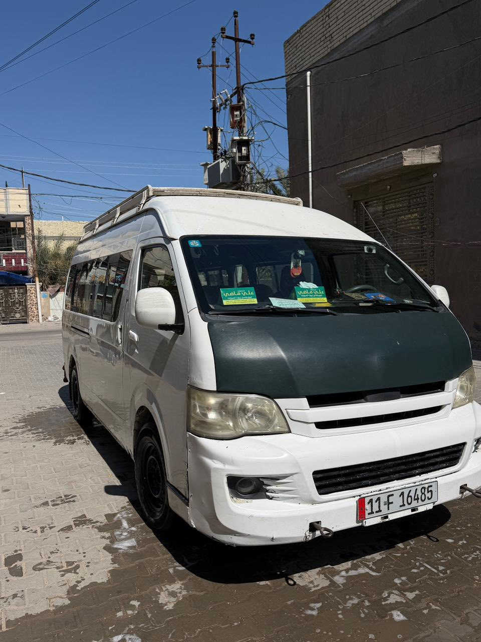 سلام عليكم هايس جنبي بانزين موديل 2015 ما بيه صبغ بس يرادله ترتيبات ب گشر بسيطه مكينة وگير مكفولات بيه شاشة وكامره شغاله رقم جديد تحويل ثاني يوم 
#السعر: 130 وبيه مجال بسيط
#مكاني: بغداد الشعلة 
#رقمي: ***********
