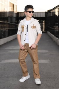 سوت ولادي • قماش تركي • ٦-١٢ سنة