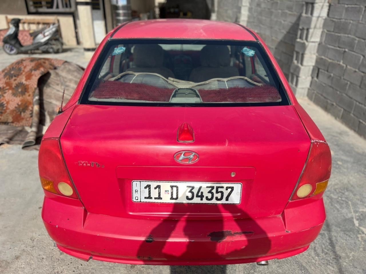 السلام عليكم سياره اكسنت2004 كير ومحرك وتبريد وتدفئه خير من الله العنون بغداد البياع