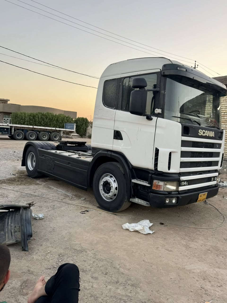 سكانيا ٢٠٠٤ للبيع. *********** مربوطه. فلات سليمانيه فقط راس
