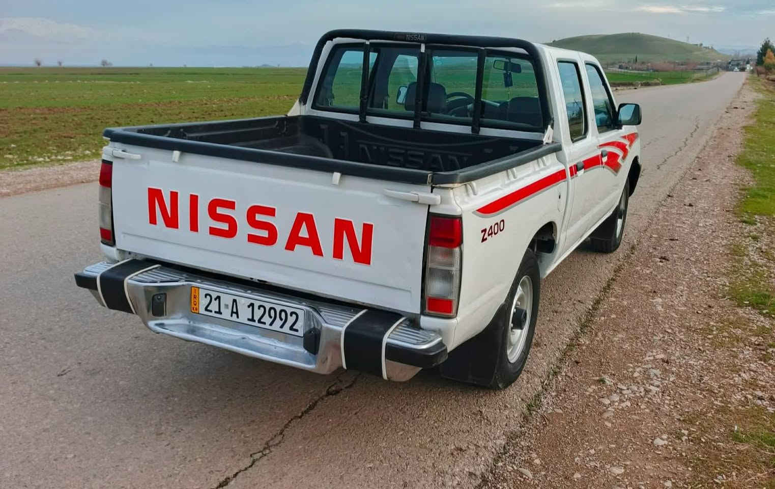 نیسان پیکاب 2002
تە بریدوو پاوە رە بەشەرت
 سە یارە کە تازە و جوانە
گیرمەکینە بەشەرت هیج خەلەلیکی تیدا نیە 

سعر لەکۆمینت دوای بکە راستەوخۆ بۆت دیت📩

 سە نە وی تازە یە تا2029
سەیارەکە مالی دۆستە

ژمارەی خاوەنی
***********
