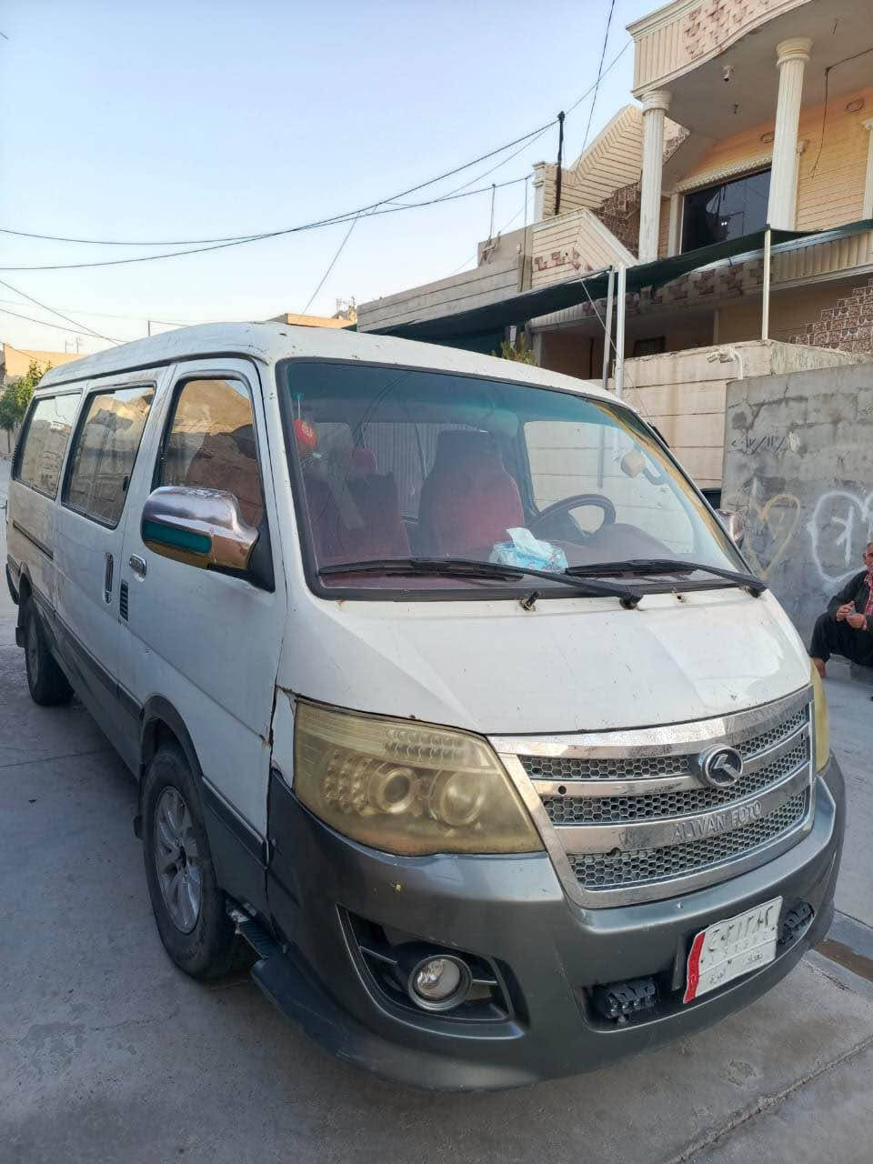ئەلوان فۆتۆن
مۆدێل ٢٠١٤
ناو سور 
سەیارەکە جائیزەو خاوینە
مالی دۆستە
گێرو مەکینەو تەقەو رەقەی بەشەرت

سعر:  ٤٠ وەرەقەو مەجال
ژ.م/ *********** كويسينجاك, أربيل
