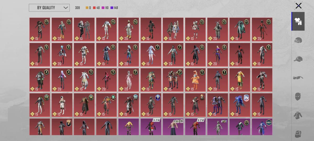 - لڤل الحساب  : 83
ـ لفل المجموعات : 61
-  عدد المثك  : 83
- الشعبيه  :  m1.150
- الخوذ :34 1مثك
ـ  الجنط  : 39- 2مثك
- السيارات : سيارات عاديه
- المختبر : 17- امفور الثلجي 
- كونكر 1 مواسم جديدة
- ربط الحساب :  كوكل داخلي ورقم يتغير كوكل خارجي
- سعر الحساب : 200 
مكاني بابل ابو غرق الشراي هلا بي


**إذا كنت صاحب هذا الإعلان وتريد حذفه لأي سبب، رجاءا أرسل رسالة إلى الدعم الفني**