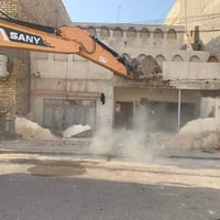 هدم الدور ورفع إلانقاض و تفليش البيوت المرتفعة وقص لبيوت ،المشتركة انس...