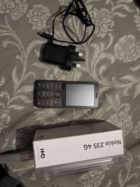 Nokia 235 4G Dual SIM Black  نوكيا 235 2 سيم جديد كلياً غير مستخدم موا...