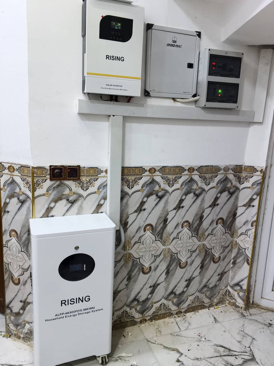 #الولى #ديالى_قضاء_بعقوبه_المجمع_التجاري

تم بعون الله اليوم 2026 /6/1
تنصيب  منضومت طاقه شمسيه
تفاصيل المنضومه صيانة واستبدال 
انفيرتر 11كيلو رايزنك 
و بطارية 15 كيلو واط
#الثانيه #ديالى_قضاء_مندلي_حي_بكر
منضومة 16 مبير نهاري  16 امبير ليلآ
انفيرتر 6.2كيلو واط ضمان سنتين عدد 1
بطاريات  ليثيوم 15كيلو واط عدد 1 ضمان ٥ سنوات 
الواح لونجي عدد 8 ضمان 10 سنوات
بورد حمايه و قواطع اي سي +دي سي
اسلاك دي سي دبل عازل حراري 

للطلب والاستفسار يرجى مراسلة الصفحة أو الرقم الواتساب ***********
