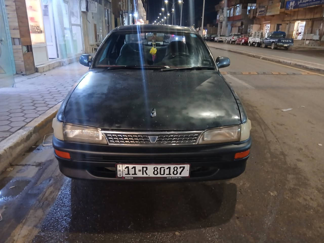 كورله موديل ٩٤ صبغ احزام جماليه مكفوله من الضربه محرك صدر خير من الله تخم تاير جديد سياره رقم بغداد دولي بأسمي
***********
