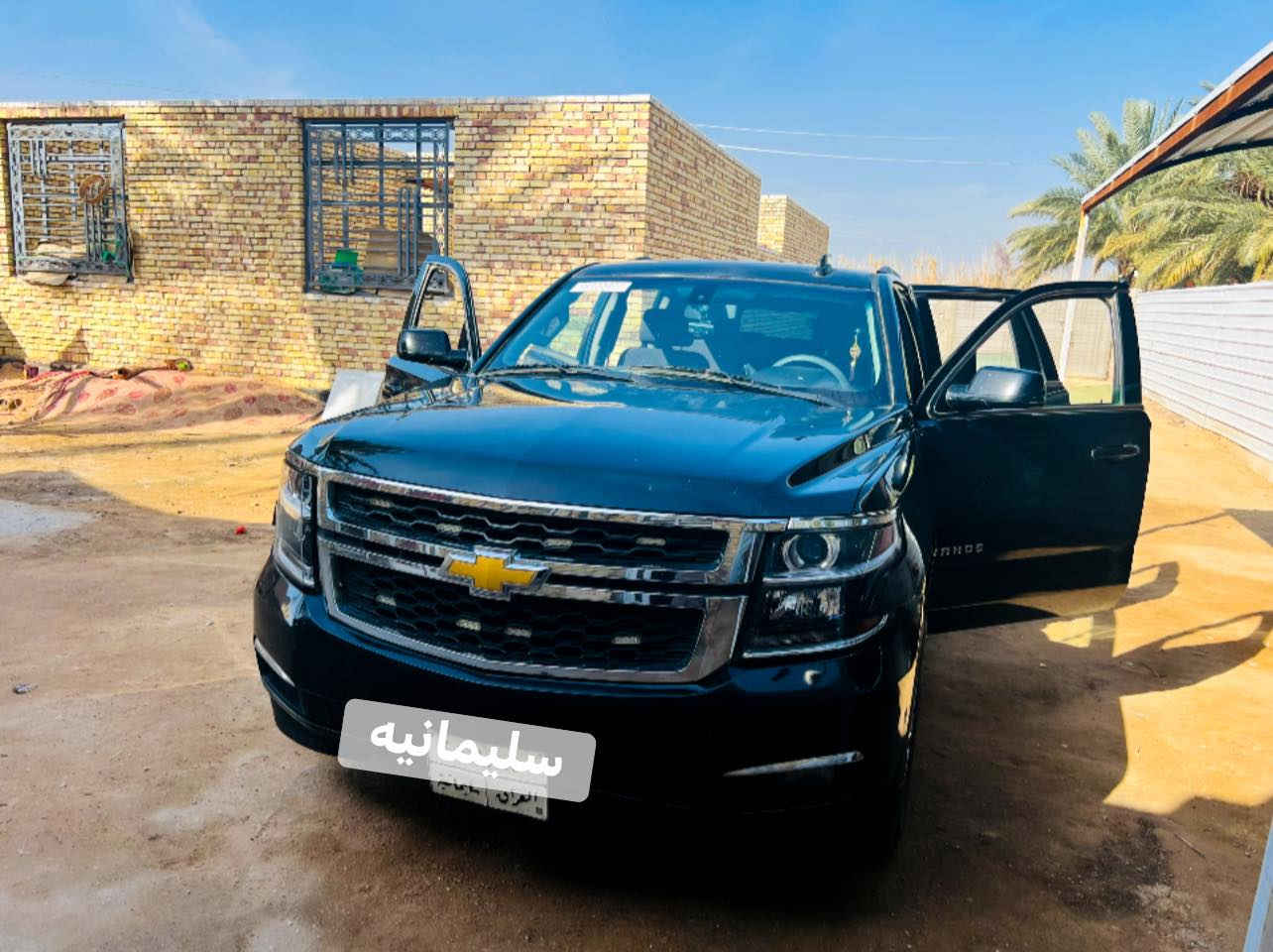 سلام عليكم  تاهو مديل 2015  امريكي مواصفات Ls    مكينه 5300   مامفتوحه  كير جديد السونار مرفق بالمنشور   السعر 295 
كربلاء  ***********
