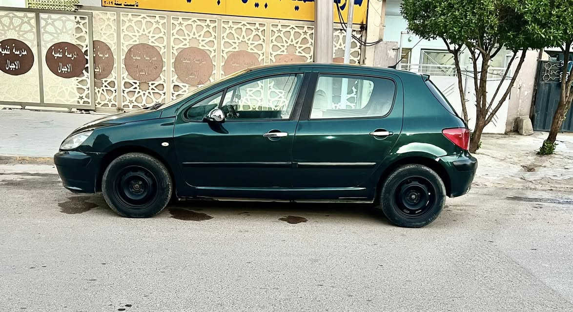 بيجو 307 موديل 2005 للبيع
تخم تاير جديد 
باتري جديد 
صدر امامي خلفي جديد 
نوزلات مجاول جديد 
كوبريسر جديد مؤسسة 
منضومه زنون جديده 
كهربئيات كلها بلاد 

سنويه جديده 
سياره بيها صبغ الجاملغات و الصندوك ابيعلك احزام 
سعرها 49 و بيها مجال حك الجيه 
للاستفسار ***********
