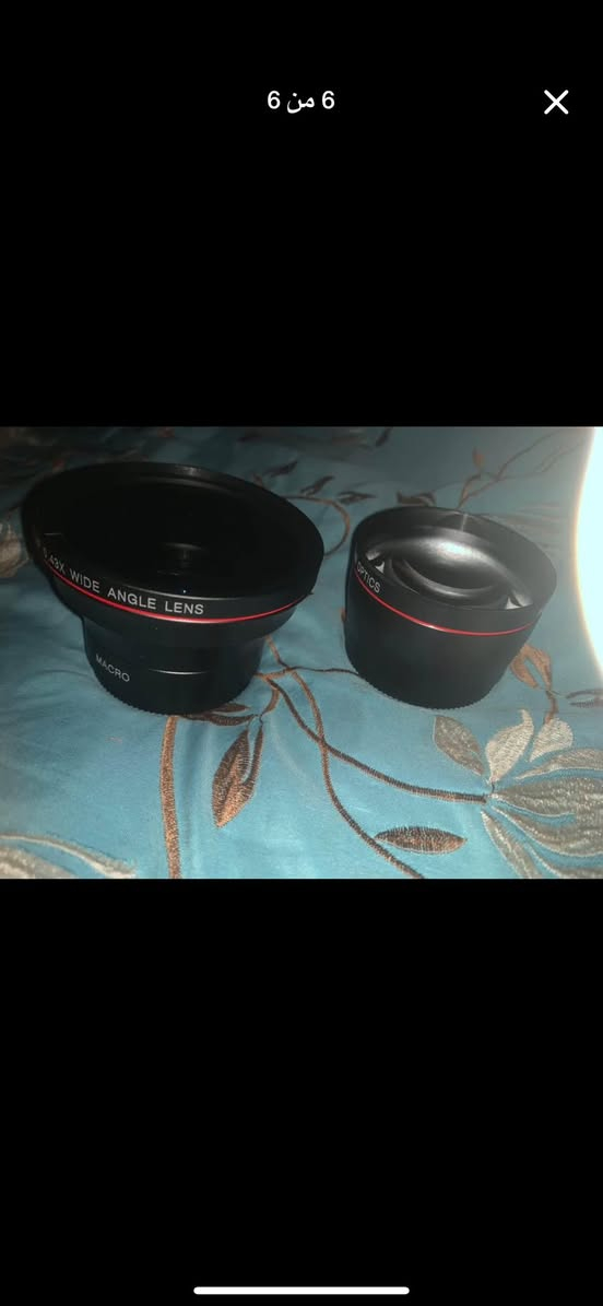 عدسات كامرة بهذا الشكل 25  الف مع التوصيل


**إذا كنت صاحب هذا الإعلان وتريد حذفه لأي سبب، رجاءا أرسل رسالة إلى الدعم الفني**