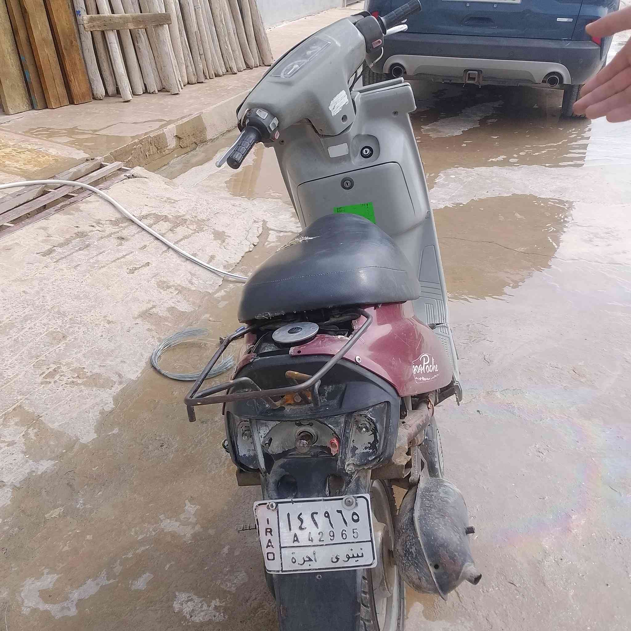 سلام عليكم ماطور للبيع ماطور نضيف بس شاصي ملحوم مكينه طياره مكان موصل ايسر حي ملايين ثانيه سعر ١٥٠ بي مجال


**إذا كنت صاحب هذا الإعلان وتريد حذفه لأي سبب، رجاءا أرسل رسالة إلى الدعم الفني**