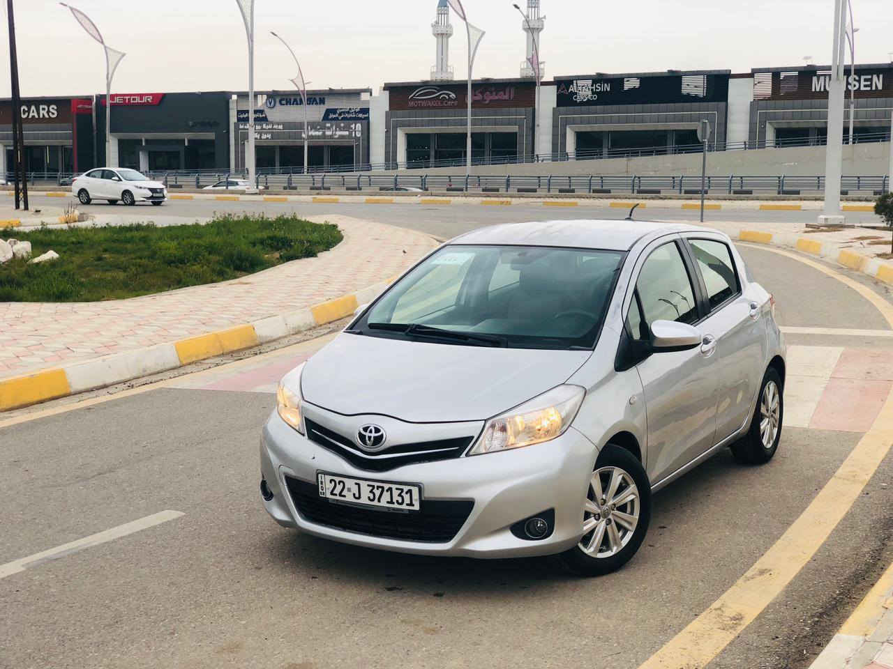 يارس موديل 2013بيه 2قطعه صبخ سنويه سنه منتهي بيه دفتر بنزين موجود بكركوك)***********
