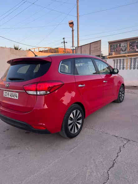 السلام عليكم 
للبيع 
كيا كارنز 
2016 خليجي 
مكفوله من الصبغ بيهه شبر بارد فقط 
محرك ٢٠٠٠ دوش 
ماشيه ١٢٠ الف كيلو 
السيارة جاهزه من كلشي 
سعرها 145 وبيهه مجال 
الاستفسار ***********

معرض سالم التجاري/الانبار/حديثه/الحقلانيه
قرب محطة تعبئة وقود الحقلانية
