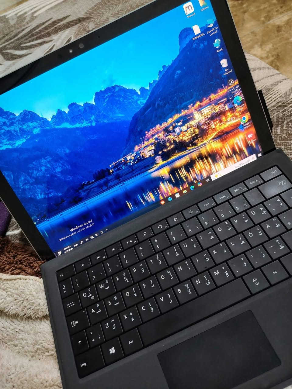 لمس وكيبورت
رام 8 كيكا 
مساحة تخزين 256 ssd 
يدعم ال 10 اصابع 
جهاز عملي وسلس يدعم برامج قوية 
ملحقاتة كاملة 
اخذتهة قبل شهرين ب 400 الف من صناعة 
رايدة ب 200 الف 
مكاني بغداد وماعندي توصيل


**إذا كنت صاحب هذا الإعلان وتريد حذفه لأي سبب، رجاءا أرسل رسالة إلى الدعم الفني**