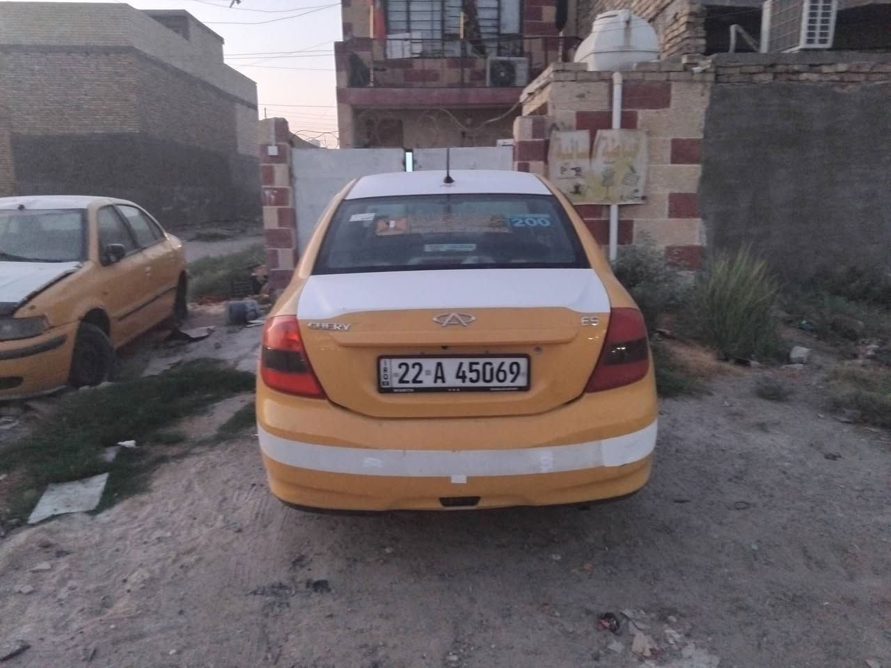 شيري e5 ٢٠١٤ خصوصي لون اصفر رقم اربيل    مكينه ٢٠٠٠ ابوالجف مكاني بغداد  سبع البور السعر ٦٠ بيه  مجال  0777 954 5261
