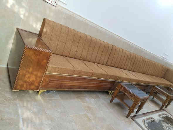 اللهم صل على محمد وآل محمد بفضل الله تعالى هذ الموديل الصاج وآلزان المودرين درجه اول خشب جام روسي بلوك بليود 16 ملم من اجواد انواع الاسفنج المميز و الاقمشة التركي ضمان 10 سنوات إلى دار الأخ كرار هاتف ابوحسن الجبوري الدار العامر بأهله ان شاء الله.     تلفون *********** واتساب العنوان الديوانية الحمزه قرب جامع الحاج حياوي مقابل مشتل جميل ابو فهد نعمل كافة الموديلات الصاج وآلزان المصري والخشب الروسي @إشارة
