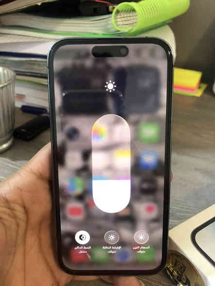 ايفون 14برو فقط ذاكره 128بطاريه 75‎%‎ بطاريه اصليه وما يصرف  الجهد مبدل ضهر فقط الباقي بلادي والضهر اصلي ماترونه واغراض كامل سعر 600وبي مجال رقم ***********  بغداد الأمين الثانيه ما عندي توصيل
