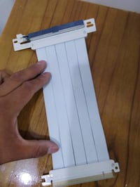 كيبل رايزر • PCIe جيل٤ • أبيض