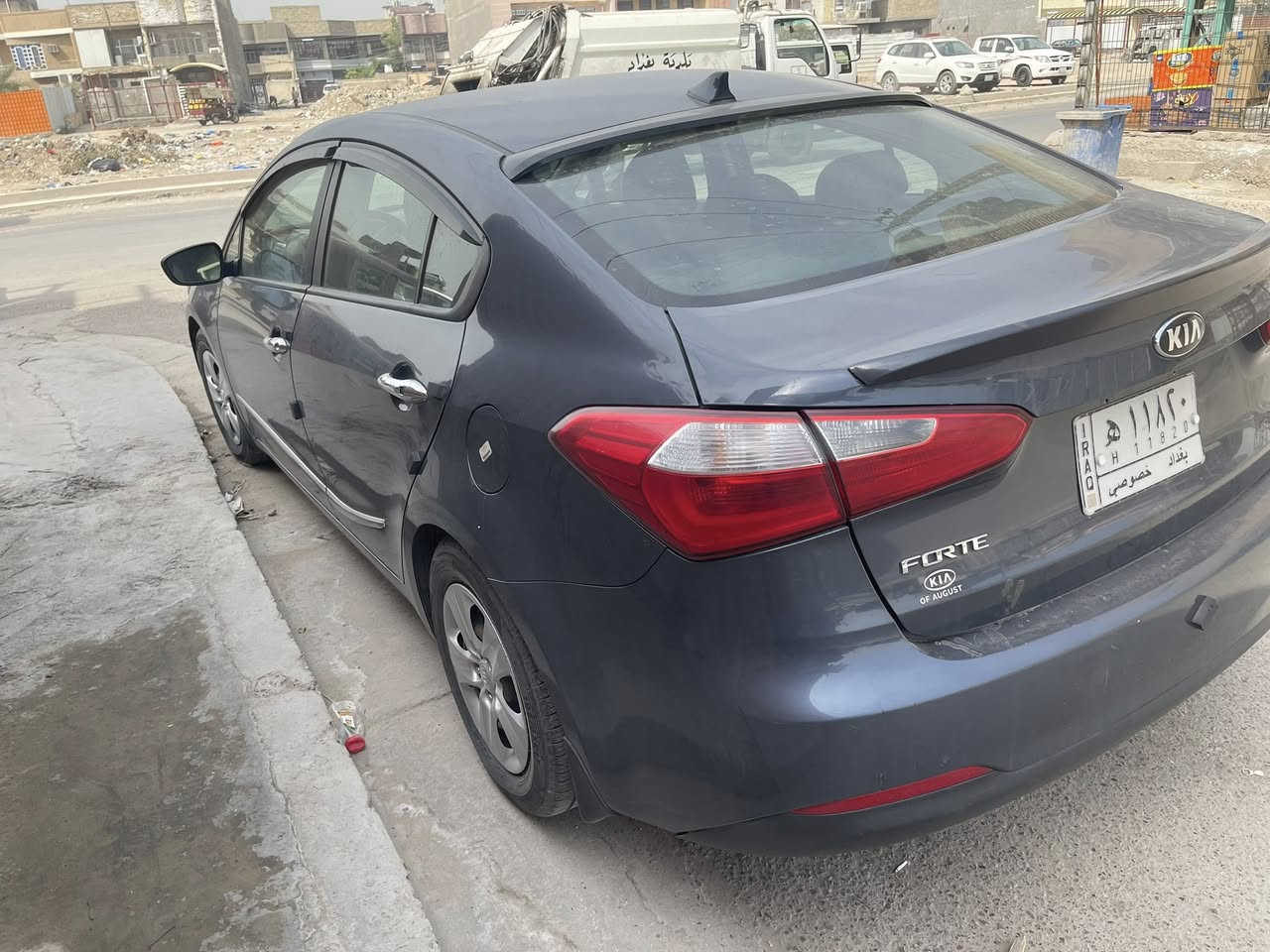 كيا فورتي ٢٠١٦.  رقم بغداد  مصبوغه حزام   سياره جاهزه ونضيفه مكان السياره بغداد السعر ١٠٥ …  ***********هـ
