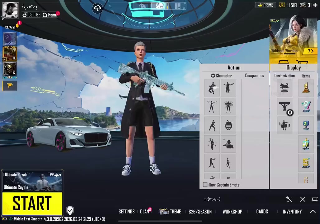 حساب نوادر : تشيرت راكب الدراجات
- لڤل الحساب  : 87
-السارات : 2 بنتلي
- الخوذ : 1
ـ  الجنط  : 4
- المختبر : 23
-مجموعه : 66
- ربط الحساب : داخلي وتويتر
- سعر الحساب : 450 قفل
مكان بغداد


**إذا كنت صاحب هذا الإعلان وتريد حذفه لأي سبب، رجاءا أرسل رسالة إلى الدعم الفني**