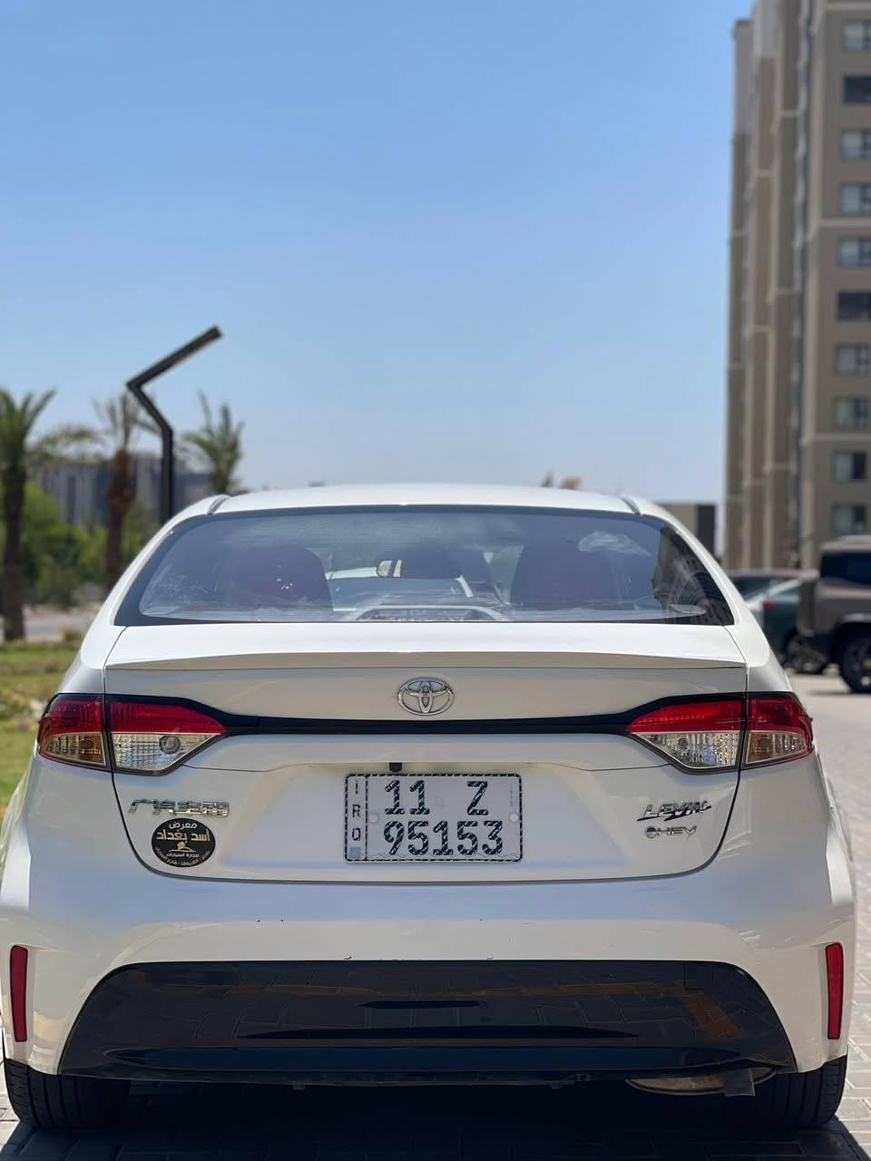 السلام عليكم (للبيع) كورلا هايبرد 2025 شكل الامريكي
ماشيه 26كيلو
رقم بغداد باسمي

جلد
كشن كهرباء
فتحة سقف
3 وضعيات قيادة normal power eco 
السيارة ع ايدي

بيها رصعه بسيطة وشخط بالدعاميه

سعر 159 ورقه وبيها مجال
شراي اتصل وبيك خير وتدلل 
***********

بغداد حي الحسين
