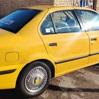 سيارة البيع سمند مديل 2013 رقم ميسان سنوية مجددة 2029رقم نكليزي هية وغ...