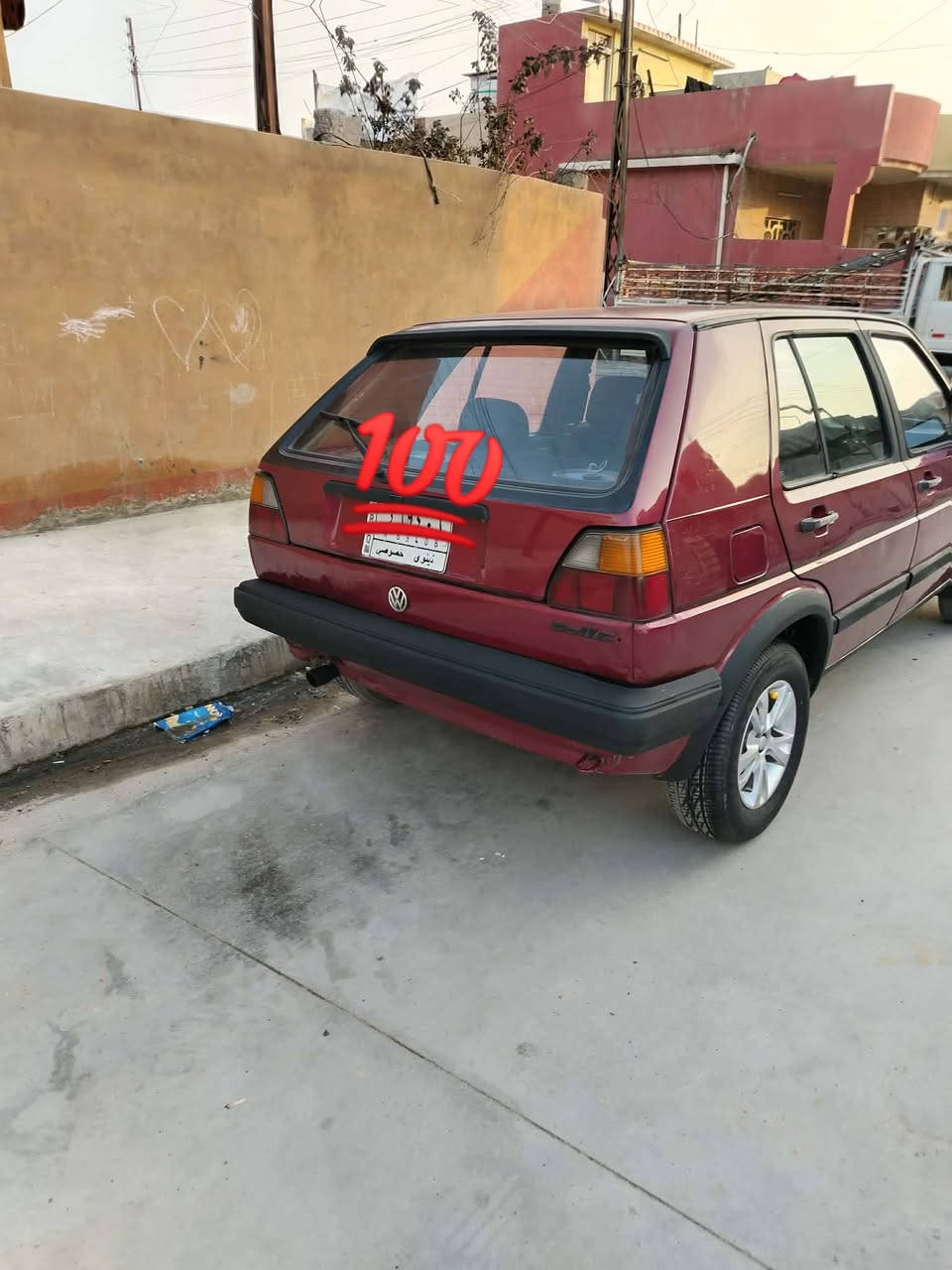 كولف رقم نينوى بدون صبغ محرك كير شرط مشروع وطني سعر32 موصل ***********
