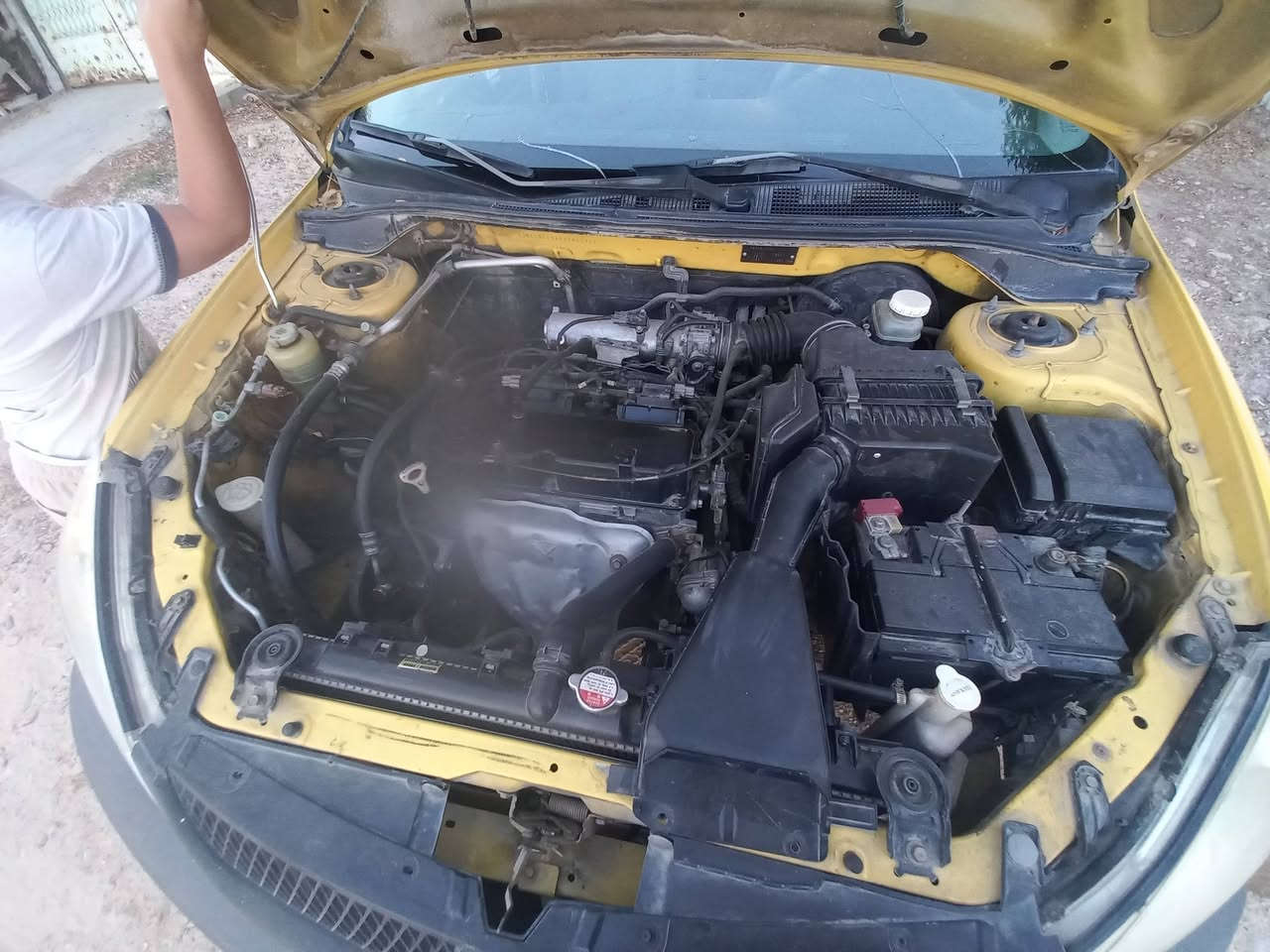 سلام عليكم سياره 2009 مال لبيع بيها طخطخات مابيها لا ضربه ولا حادث بيها خيط تبخير سنويه بئسمي 
سعر 66 
رقم *********** بي وتساب اتصل عل رقم وانطيك تفاصيل بيك خير وتدلل
مكاني بغداد حريه
