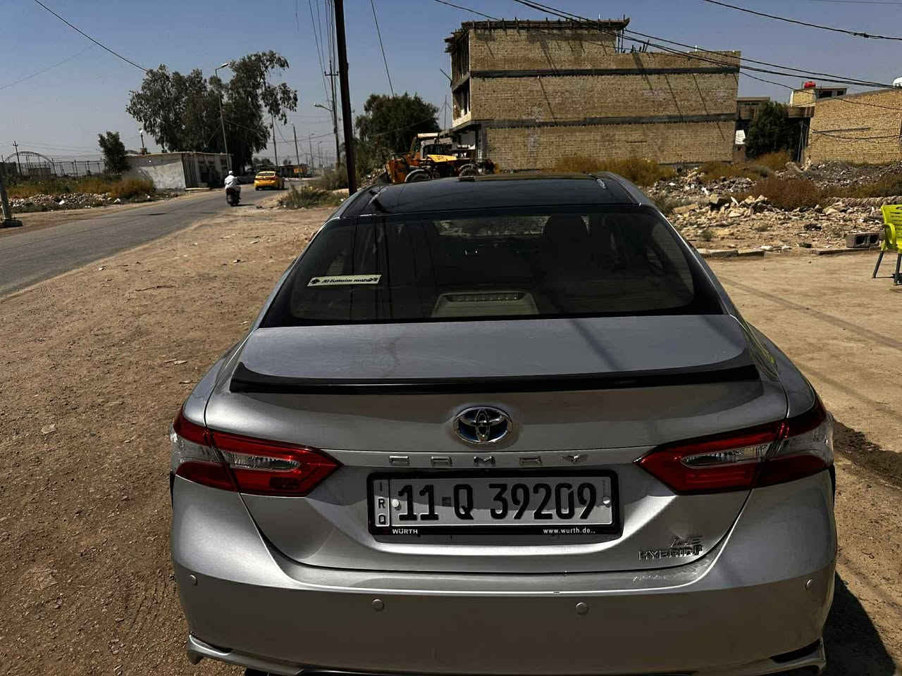 السلام عليكم
كامري 2022خليجيً Le
فول مواصفات عدا البنيراما 
بصمه 
بصمه ابواب 
تحكم ستيرن جهتين
شاشه كبيره 
سايد بريك بصمه
كشنات جلد
مانع انزلاق 
3وضعيات قياده 
سبورت 
ماشيه 75ك
بسمي مشروع وطني تحويل مباشر
مكاني بغداد 
سياره كفاله من الحادث تكسي دبي مرشوشه حزام لكلير أثرٍ لواسق عدا القماره ((((السعر 155)))) مجال حك الجيه((***********))
