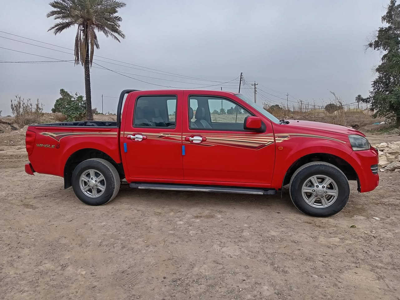 السلام عليكم كريت ول موديل ٢٠٢٠ رقم قادسيه تبديل جاملغ وباب وصبغ ربع البنيد سيارة جاهزه من الدعاميه للدعاميه تخم تاير جديد قبل ١٠ ايام وصدر تحويل مباشر مكان بابل جبله رقم الهاتف *********** السعر 100$ وبيهه مجال
