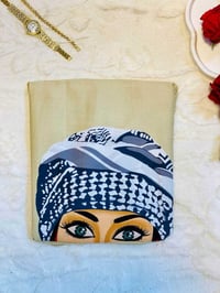 دشداشة طبعة شماغ • كشمير أصلي • فري سايز ٤٠-٨٠