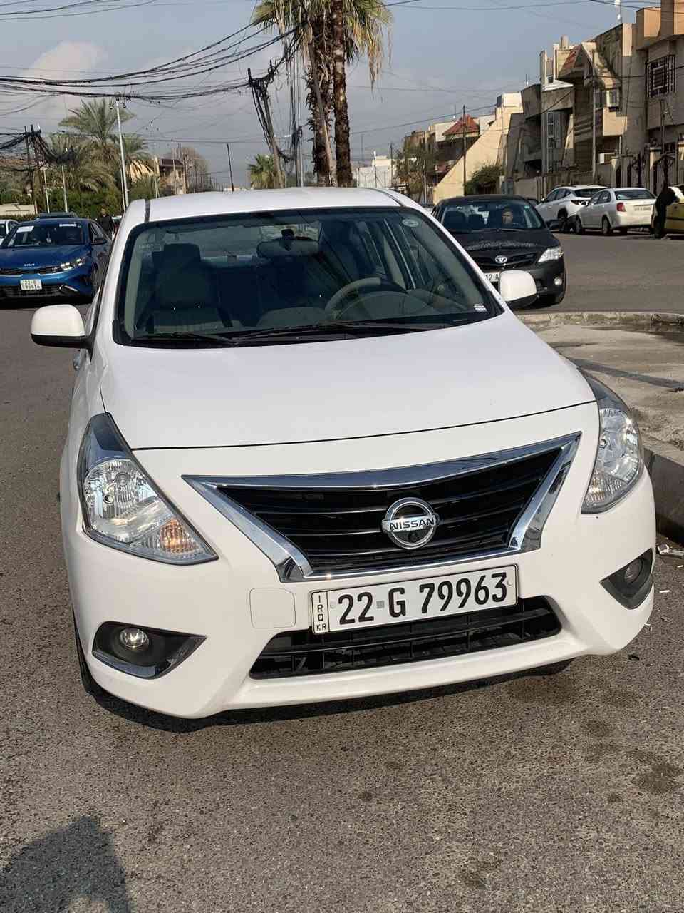نيسان صني 2021 بليته الزركه هندي
محرك كير شرط وضع شركة 
ماشيه 63 الف 
سنويا هزه ورقم جاهزه مباشر عل تحويل 
كابون بانزين ماستر 
السياره باسمي اني الشرعي شرط التحويل والوكاله 
بيها بارد جاملغ الوراء وباب السايق بي بغصتين وماشرلك بل صور 
وبيها طخه خلفيه بسيطه 
السعر 113 وبيها مجال 
للتواصل عل رقم *********** بي واتساب
