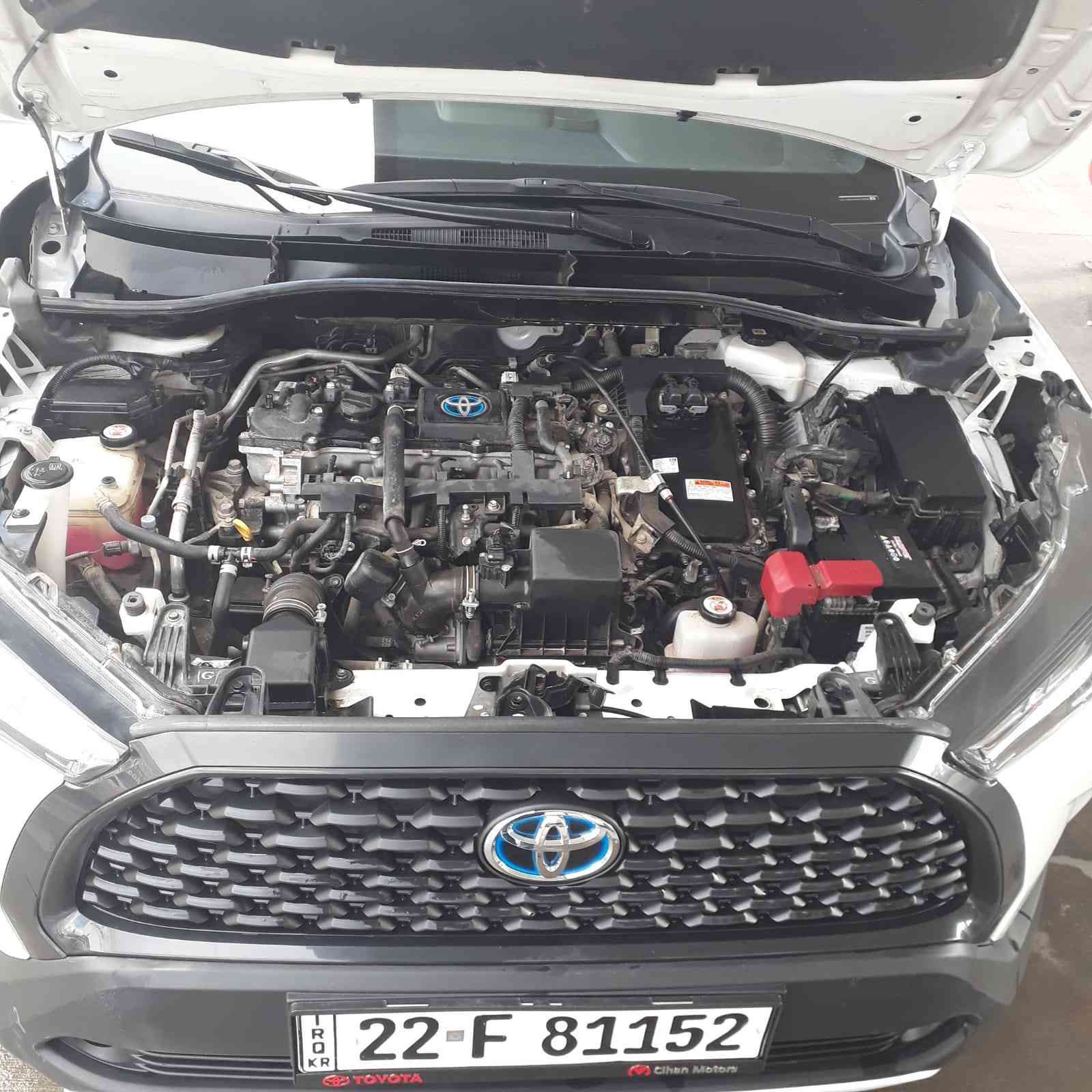 كورولا كروز تايوان اصلي
الموديل: 2024
 • المحرك: 1.8 لتر هايبرد
 • ماشية 47000
 • وضعيات قيادة متعددة
 • نمط القيادة الكهربائية (EV Mode)
 • مانع انزلاق (Traction Control)
 • حساسات خلفية لسهولة الركن
 • كشافات أمامية بعدسة
 • أضواء هالوجين
 • إشارات مدمجة في المرايا الجانبية
 • نظام دخول ذكي (بصمة)
 • تبريد مزدوج (قطعتين تبريد)
 • تحكم منفصل بالمكيف للجهتين
 • جنوط (ويل كاب) قياس 17 إنج
 •السيارة داخل ضمان جيهان موتورز كير ومحرك وكهربائيات
•السيارة بدون صبغ.. شخط صغير دعامية وخلفي مثل الصورة..السنوية منتهية
رقم الهاتف مع واتساب
*********** أربيل, العراق
