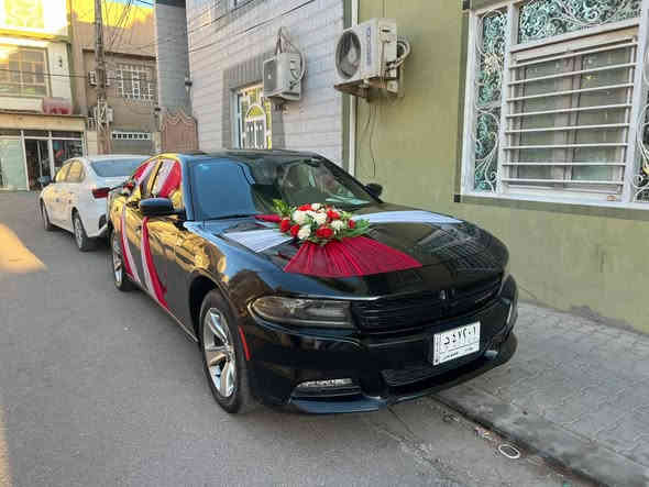 صلاح منصور لتزيين سيارات الأعراس للاستفسار الاتصال *********** واتساب #النجف
