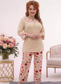 تراك نسائي تركي • فانيلة زبدة • مقاسات L-3XL